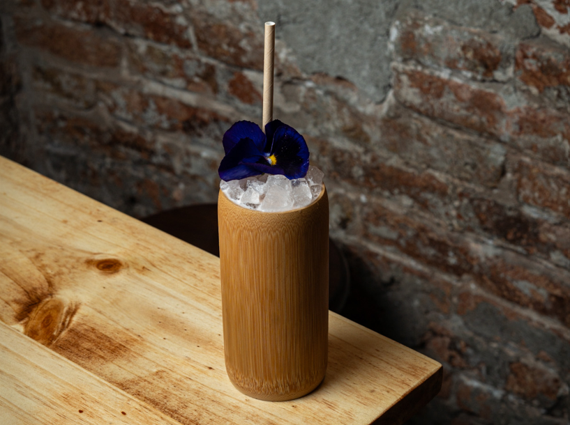 DON BEACH tiki cocktail with rums, grapefruit and orgeat